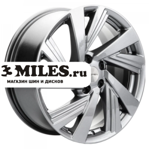 Диск 7.5x18 5x114.3 ET39 D60.1 Khomen Wheels KHW1801 (NX) Gray