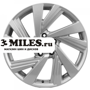 Диск 7.5x18 5x114.3 ET52.5 D67.1 Khomen Wheels KHW1801 (Optima) F-Silver
