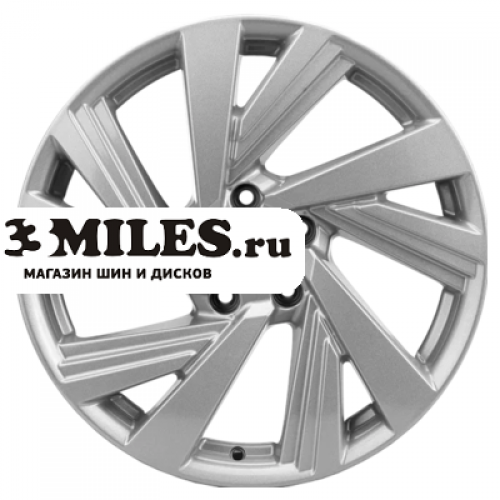 Диск 7.5x18 5x114.3 ET52.5 D67.1 Khomen Wheels KHW1801 (Optima) F-Silver