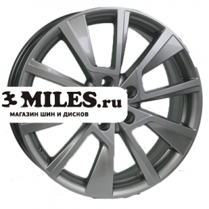 Диск 7x18 5x114.3 ET50 D67.1 Khomen Wheels KHW1802 (CX-5) Dark Chrome