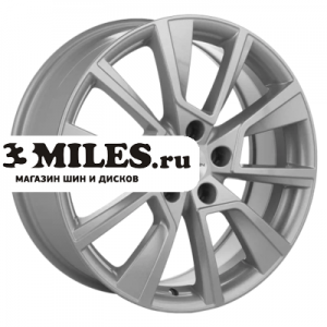 Диск 7x18 5x108 ET40 D60.1 Khomen Wheels KHW1802 (Chery Tiggo) F-Silver