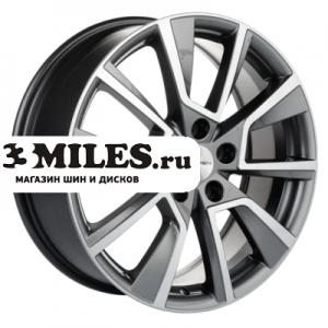 Диск 7x18 5x108 ET40 D60.1 Khomen Wheels KHW1802 (Chery Tiggo) Gray-FP