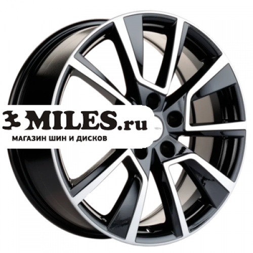 Диск 7x18 5x114.3 ET50 D54.1 Khomen Wheels KHW1802 (Coolray) Black-FP