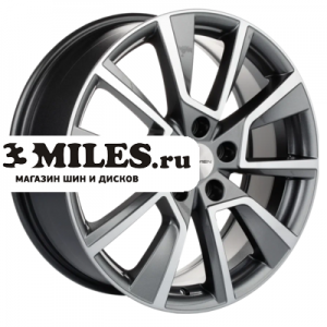 Диск 7x18 5x114.3 ET50 D54.1 Khomen Wheels KHW1802 (Coolray) Gray-FP
