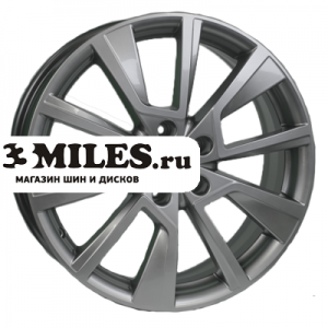 Диск 7.5x18 5x114.3 ET45 D60.1 Khomen Wheels KHW1804 (Camry) G-Silver