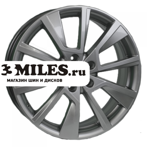 Диск 7.5x18 5x114.3 ET45 D60.1 Khomen Wheels KHW1804 (Camry) G-Silver