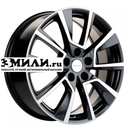 Диск 7x18 5x114.3 ET37 D66.5 Khomen Wheels KHW1802 (Jolion) Black-FP