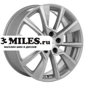 Диск 7x18 5x114.3 ET37 D66.5 Khomen Wheels KHW1802 (Jolion) F-Silver-FP