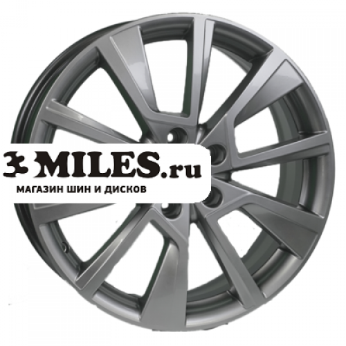 Диск 7x18 5x112 ET43 D57.1 Khomen Wheels KHW1802 (Kodiaq) Dark Chrome