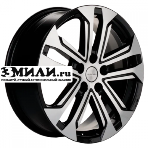 Диск 7x18 5x114.3 ET35 D60.1 Khomen Wheels KHW1803 (RAV4) Black-FP