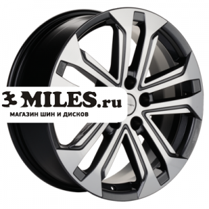 Диск 7x18 5x114.3 ET50 D67.1 Khomen Wheels KHW1803 (CX-5/Seltos) Gray-FP