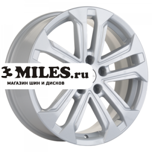 Диск 7x18 5x108 ET40 D60.1 Khomen Wheels KHW1803 (Chery Tiggo) F-Silver