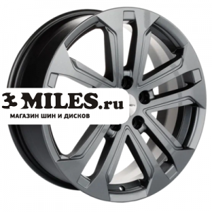 Диск 7x18 5x108 ET40 D60.1 Khomen Wheels KHW1803 (Chery Tiggo) Gray