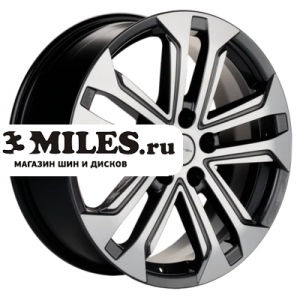 Диск 7x18 5x108 ET40 D60.1 Khomen Wheels KHW1803 (Chery Tiggo) Gray-FP