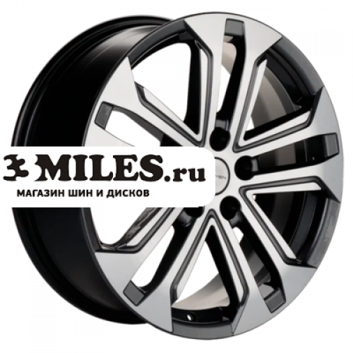 Диск 7x18 5x108 ET40 D60.1 Khomen Wheels KHW1803 (Chery Tiggo) Gray-FP