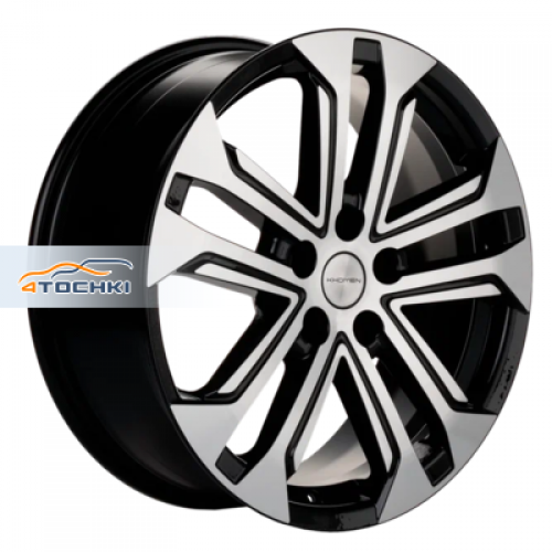 Диск 7x18 5x108 ET33 D60.1 Khomen Wheels KHW1803 (Chery Tiggo 4/Tiggo 7 Pro) Black-FP