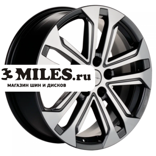 Диск 7x18 5x114.3 ET50 D54.1 Khomen Wheels KHW1803 (Coolray) Gray-FP