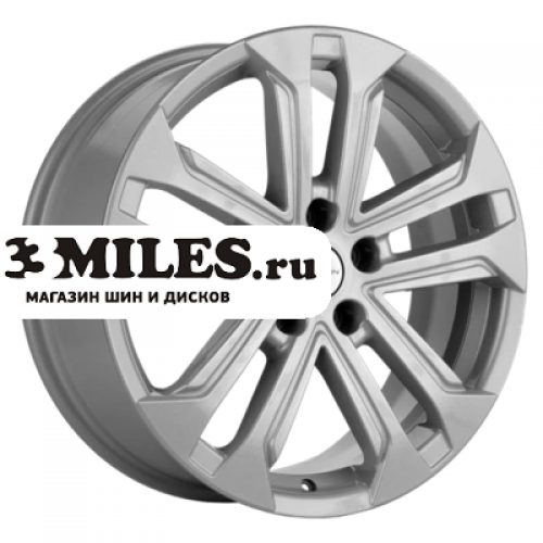 Диск 7x18 5x114.3 ET40 D66.5 Khomen Wheels KHW1803 (Haval Dargo) F-Silver