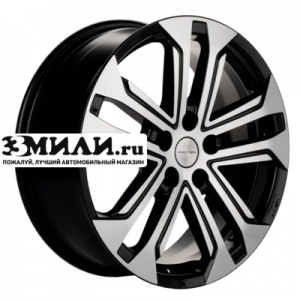 Диск 7x18 5x114.3 ET40 D64.1 Khomen Wheels KHW1803 (Haval F7/F7x) Black-FP