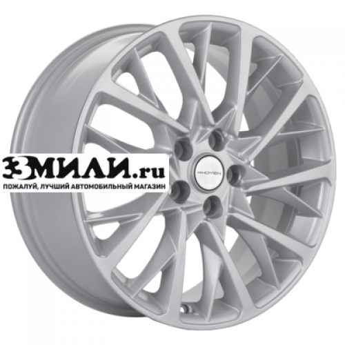 Диск 7.5x18 5x114.3 ET45 D60.1 Khomen Wheels KHW1804 (Camry) F-Silver