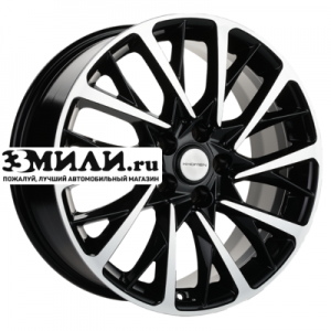 Диск 7.5x18 5x108 ET40 D60.1 Khomen Wheels KHW1804 (Chery Tiggo) Black-FP