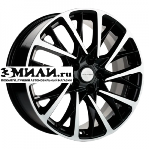 Диск 7.5x18 5x108 ET45 D60.1 Khomen Wheels KHW1804 (Chery Tiggo 3/Tiggo 3 Pro) Black-FP