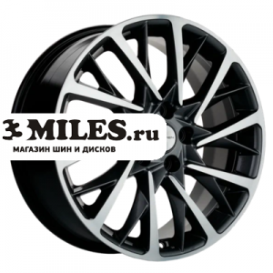 Диск 7.5x18 5x114.3 ET40 D64.1 Khomen Wheels KHW1804 (Haval F7/F7x) Gray-FP