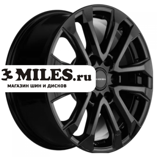 Диск 7.5x18 6x139.7 ET30 D106.1 Khomen Wheels KHW1805 (Fortuner/Hilux) Black
