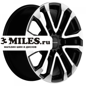 Диск 7.5x18 6x139.7 ET38 D100.1 Khomen Wheels KHW1805 (Haval H5/Great Wall Hover H3/H5) Black-FP
