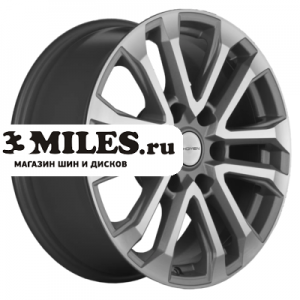 Диск 7.5x18 6x139.7 ET38 D67.1 Khomen Wheels KHW1805 (L200) F-Silver-FP