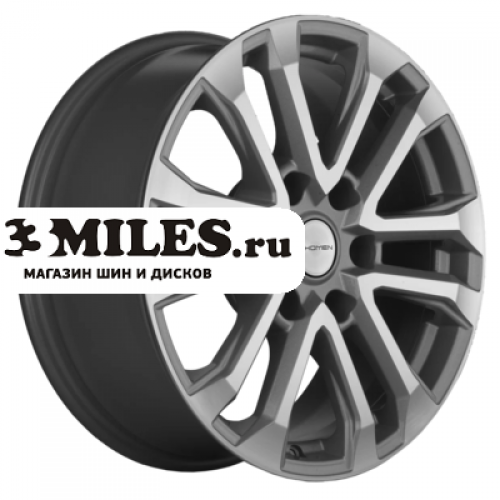 Диск 7.5x18 6x139.7 ET38 D67.1 Khomen Wheels KHW1805 (L200) F-Silver-FP