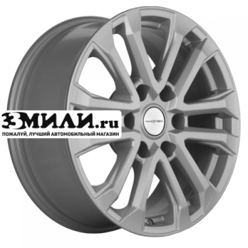 Диск 7.5x18 6x139.7 ET25 D106.1 Khomen Wheels KHW1805 (LC Prado) F-Silver