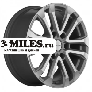 Диск 7.5x18 6x139.7 ET25 D106.1 Khomen Wheels KHW1805 (LC Prado) F-Silver-FP