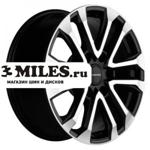 Диск 7.5x18 6x139.7 ET20 D106.1 Khomen Wheels KHW1805 (Lexus GX) Black-FP