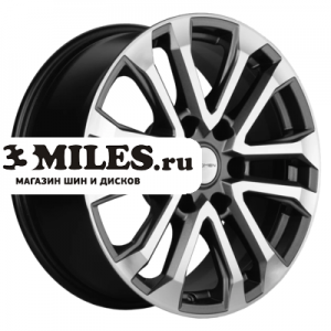 Диск 7.5x18 6x139.7 ET46 D67.1 Khomen Wheels KHW1805 (Pajero) Gray-FP