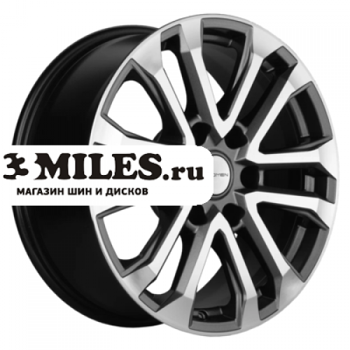 Диск 7.5x18 6x139.7 ET46 D67.1 Khomen Wheels KHW1805 (Pajero) Gray-FP