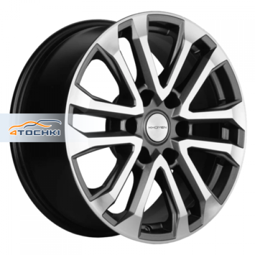 Диск 7.5x18 6x139.7 ET36 D100.1 Khomen Wheels KHW1805 (Tank 300/500) Gray-FP