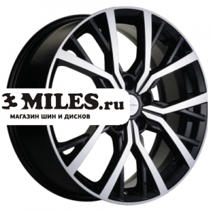 Диск 7x18 5x114.3 ET45 D67.1 Khomen Wheels KHW1806 (CX-5/3) Black-FP