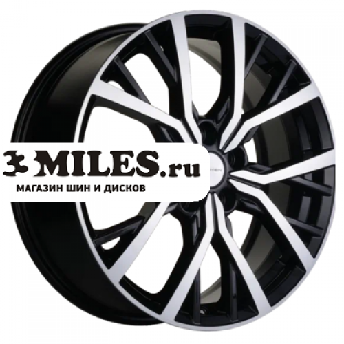 Диск 7x18 5x114.3 ET45 D67.1 Khomen Wheels KHW1806 (CX-5/3) Black-FP
