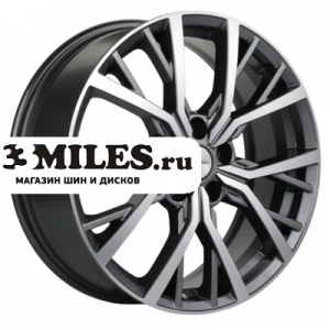 Диск 7x18 5x114.3 ET45 D67.1 Khomen Wheels KHW1806 (CX-5/3) Gray-FP