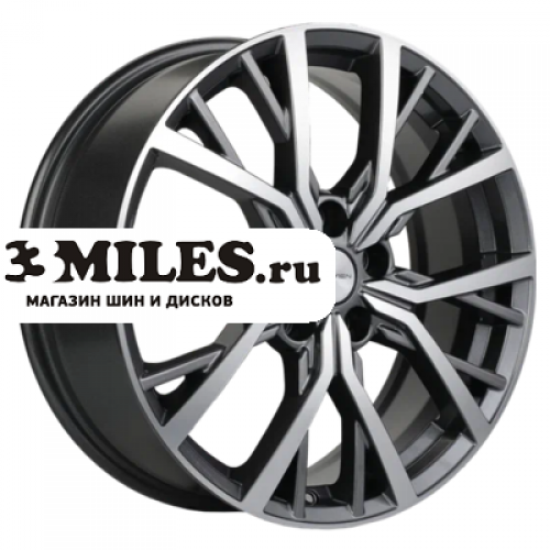 Диск 7x18 5x114.3 ET40 D64.1 Khomen Wheels KHW1806 (Haval F7/F7x) Gray-FP