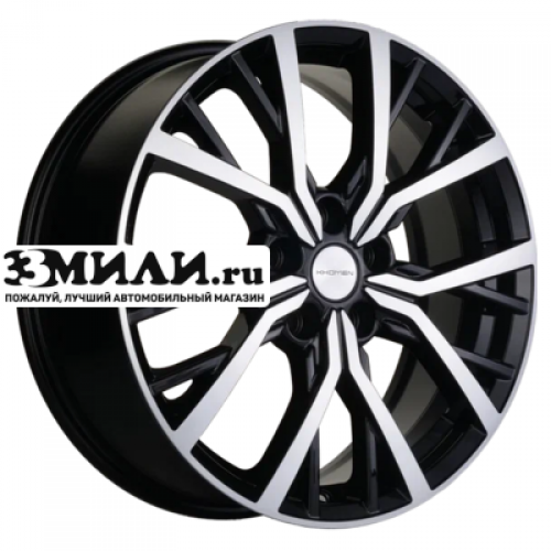 Диск 7x18 5x114.3 ET37 D66.5 Khomen Wheels KHW1803 (Jolion) Black-FP