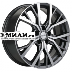 Диск 7x18 5x114.3 ET37 D66.5 Khomen Wheels KHW1806 (Haval Jolion) Gray-FP