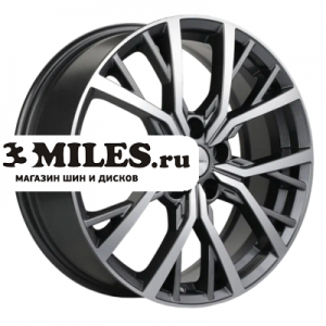 Диск 7x18 5x112 ET45 D57.1 Khomen Wheels KHW1806 (Karoq) Gray-FP