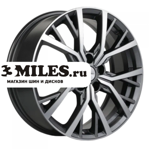 Диск 7x18 5x112 ET45 D57.1 Khomen Wheels KHW1806 (Karoq) Gray-FP