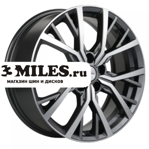 Диск 7x18 5x112 ET43 D57.1 Khomen Wheels KHW1806 (Kodiaq) Gray-FP