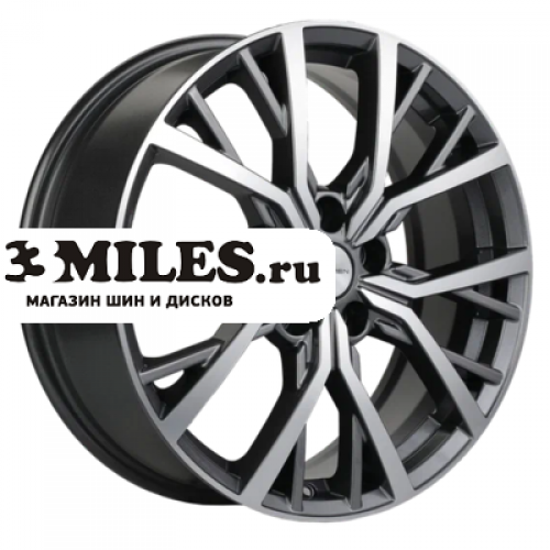 Диск 7x18 5x114.3 ET35 D66.1 Khomen Wheels KHW1806 (Koleos) Gray-FP