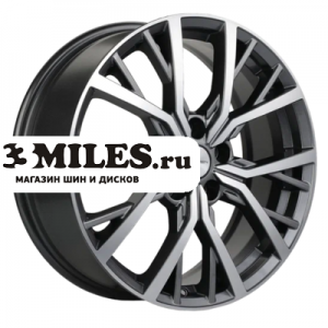 Диск 7x18 5x114.3 ET35 D60.1 Khomen Wheels KHW1806 (Lifan x70) Gray-FP
