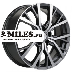 Диск 7x18 5x114.3 ET38 D67.1 Khomen Wheels KHW1806 (Outlander) Gray-FP
