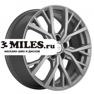 Диск 7x18 5x114.3 ET45 D66.1 Khomen Wheels KHW1806 (X-Trail/Juke) F-Silver